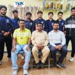 سوشل کالج کے کھلاڑيوں کی آل انڈیا ویسٹ زون انٹر یونیورسٹی فٹ بال اور ہاکی ٹورنامنٹ کے لیے انتخاب