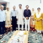 ڈاکٹر شہاب افسرکے گھر ادبی تقریب