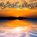  اندھیری راتوں کے بعد طلوعِ سحر (تاریخ کے آئینے میں صبر، استقامت اور امید کی چند روشن داستانیں)