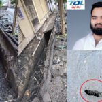 ناندیڑ میں ناقص معیار کی سڑک اور نالی کے کام کا الزام؛ تحقیقات کا مطالبہ