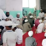 مدرسہ محمدیہ عربیہ و لبنیٰ اُردو پرائمری اسکول ندیم کالونی گاڑے گاؤں روڈ ناندیڑ میں سیرت النبی کے موضوع پر کامیاب اجلاس کاانعقاد